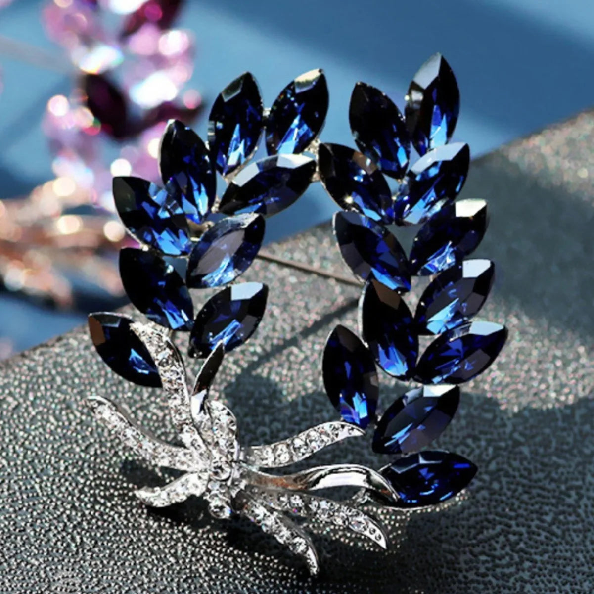 1PC Women's Fashion Trendy Charm Brooch Jewelry Chest Flower Accessories Suitable for Date, Party, Festival Gifts-2813