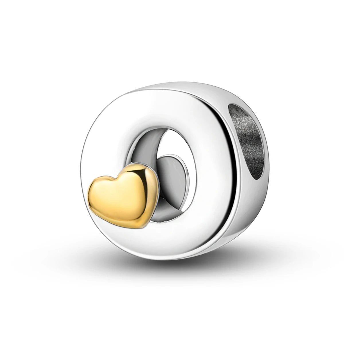 Fit Qikaola 925 Original Bracelets Love 26 English Letters Series Silvering Charms Beads For DIY Birthday Jewelry Making